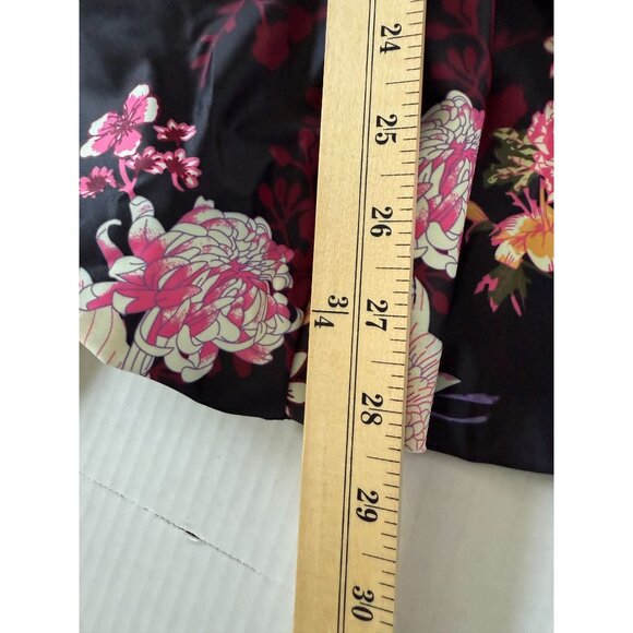 Cocopear Womens Black Floral One-Piece Swimsuit With Crossover Straps Size 3XL - Picture 8 of 14